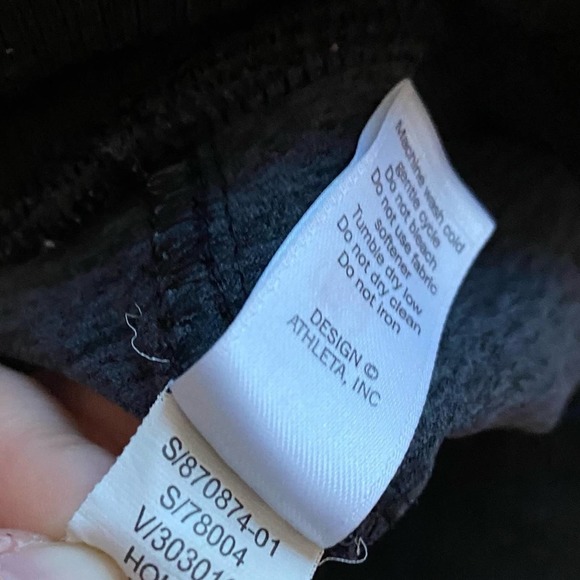 Athleta Flux Street Joggers Pockets Charcoal Gray Size Large Petite  78004 - Picture 4 of 6